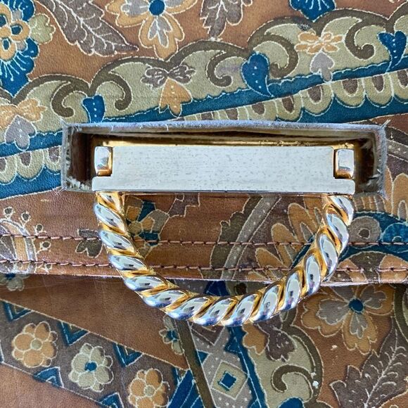 VINTAGE Morris Moskowski Purse Brown OS - Picture 3 of 9